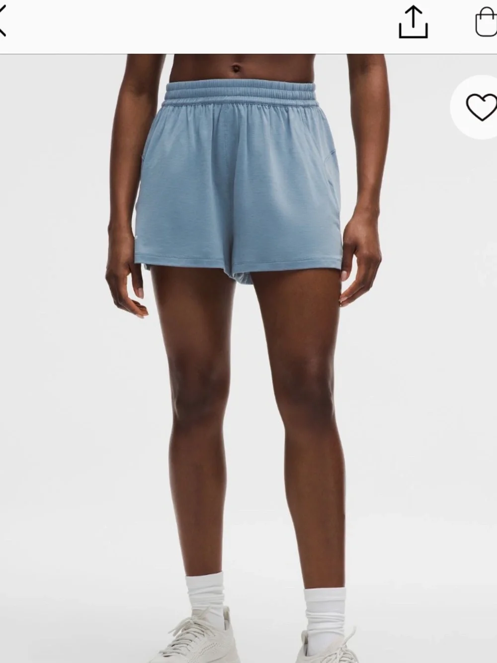Lululemon Jersey Training SHR short size XL